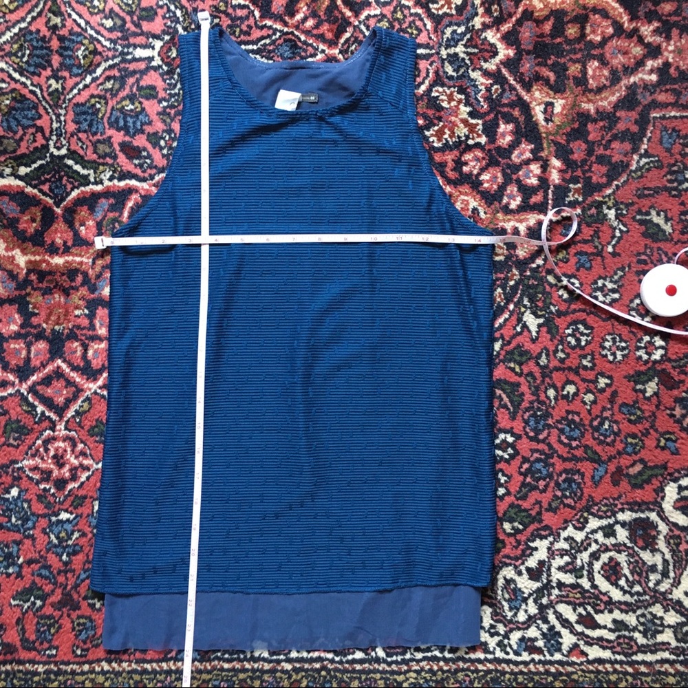 Oiselle Rabbit Top Blue 2 - Picture 2 of 6